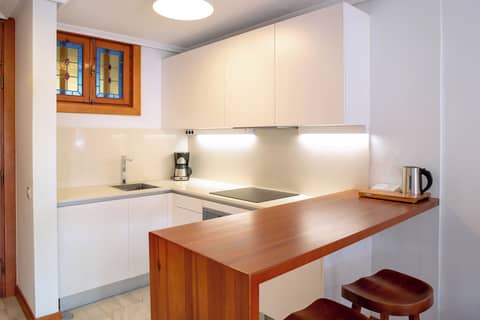 Aparthotel Parque Santiago III — kitchen