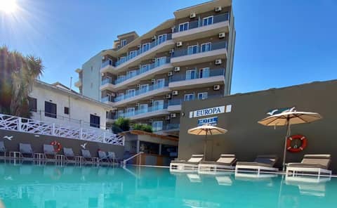 Europa Hotel — recepcion & lobby