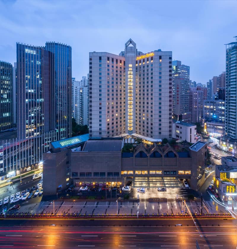 Jianguo Hotel Shanghai — building