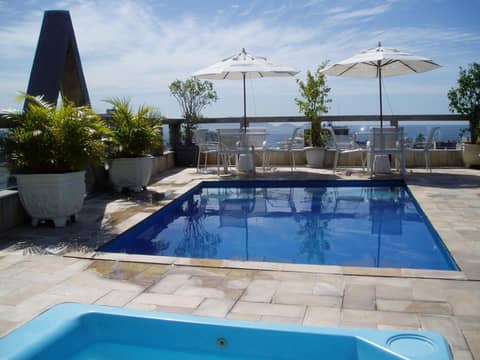 Augusto's Copacabana Hotel — roof