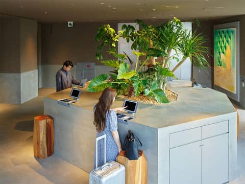 sequence MIYASHITA PARK - Shibuya — recepcion & lobby