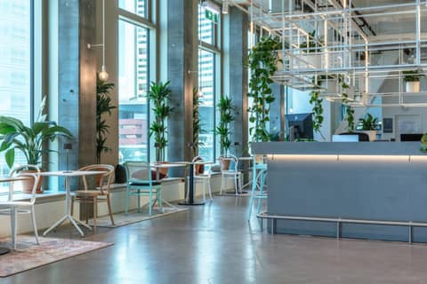District Living — recepcion & lobby