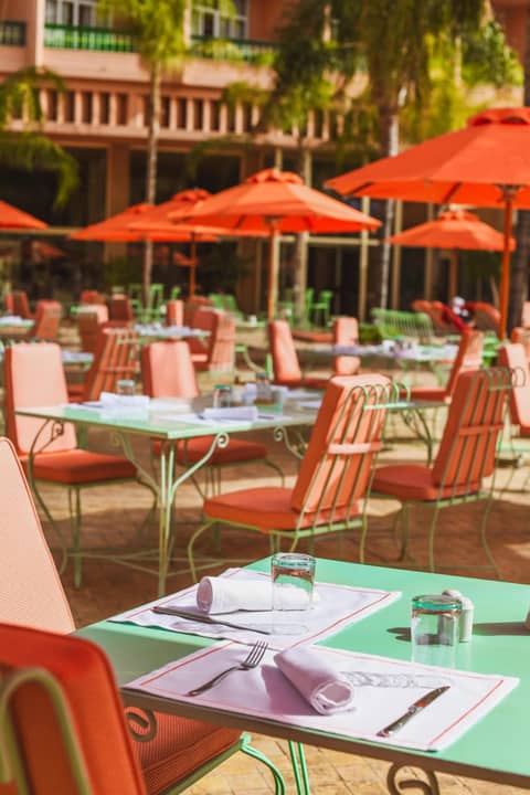 Es Saadi Marrakech Resort - Hotel — dining