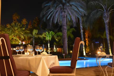 Es Saadi Marrakech Resort - Hotel — dining