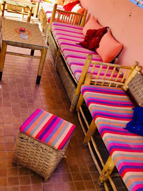 Riad DIHYA & Rooftop Pool — balance & terrace