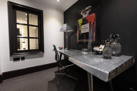 The Exhibitionist Hotel — hotel reception