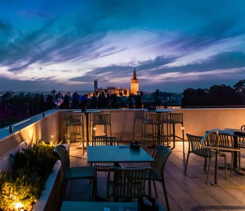 Hotel Alcázar — roof