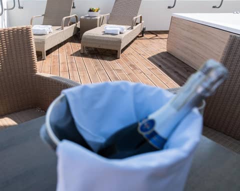 City Center Hotel — balance & terrace