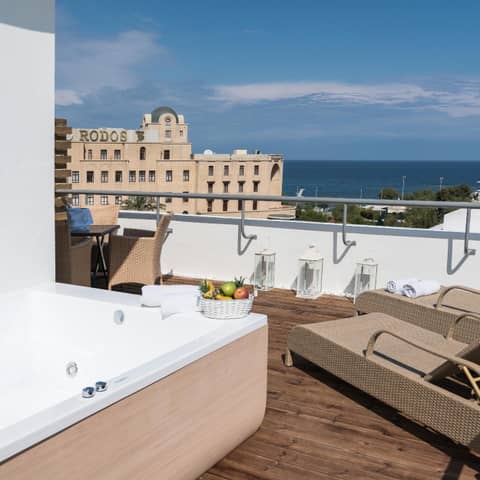 City Center Hotel — roof
