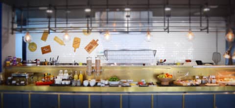 Hotel28 Myeongdong — kitchen