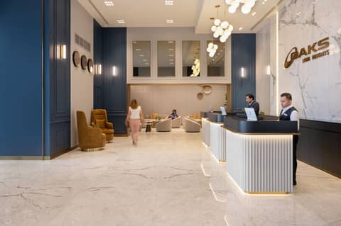 Oaks Liwa Heights Suites — recepcion & lobby