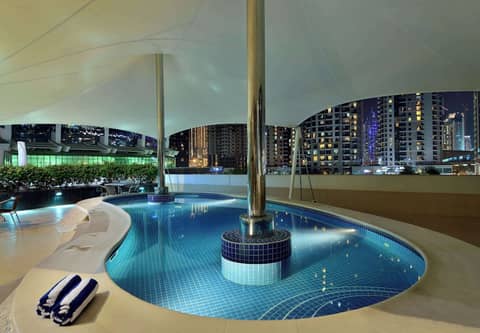 Oaks Liwa Heights Suites — recepcion & lobby
