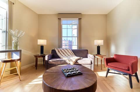 The Docent's Collection — hotel room
