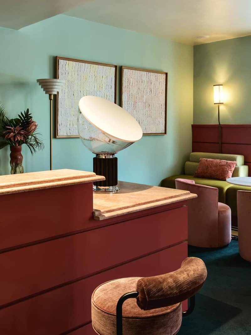 Hôtel Mercedes — recepcion & lobby