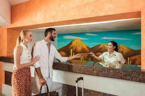 Posada Real Los Cabos — recepcion & lobby