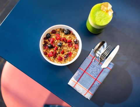 The Standard London — breakfast buffet