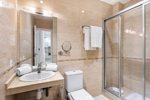 Apartamentos Metrópolis — bathroom