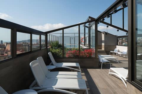 Catalonia Park Putxet — roof