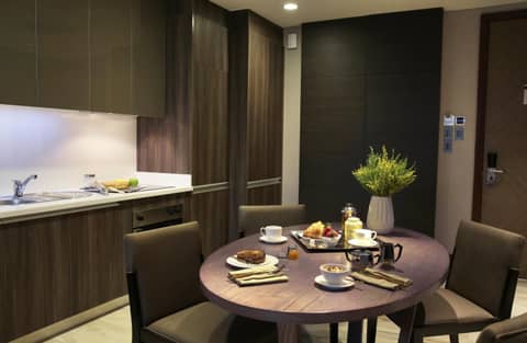 Makati Diamond Residences — kitchen
