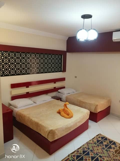 Nour Plaza Hurghada النور بلازا الغردقة — bedroom