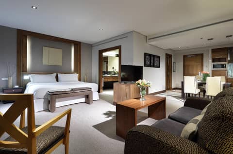 Eurostars Suites Mirasierra — hotel room