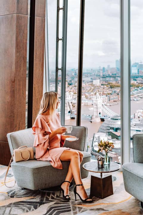 Shangri-La The Shard London — lounge