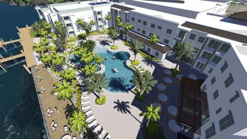 Hyatt House Naples 5th Avenue — recepcion & lobby
