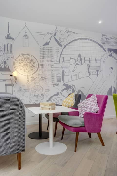Citadines Part-Dieu Lyon — lounge