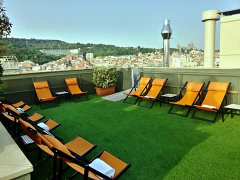 Hotel Barcelona Universal — roof