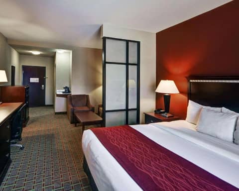 Comfort Suites Lake Worth — hotel room