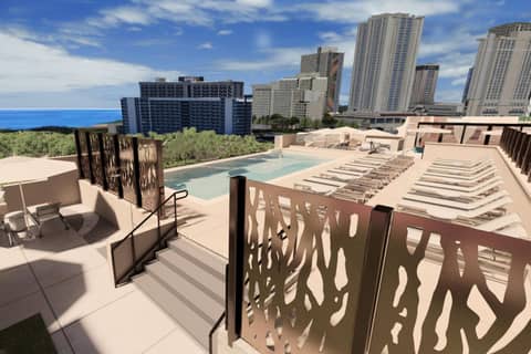 Marriott Vacation Club, Waikiki — recepcion & lobby