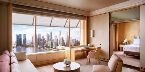 The Ritz-Carlton Millenia Singapore — hotel room