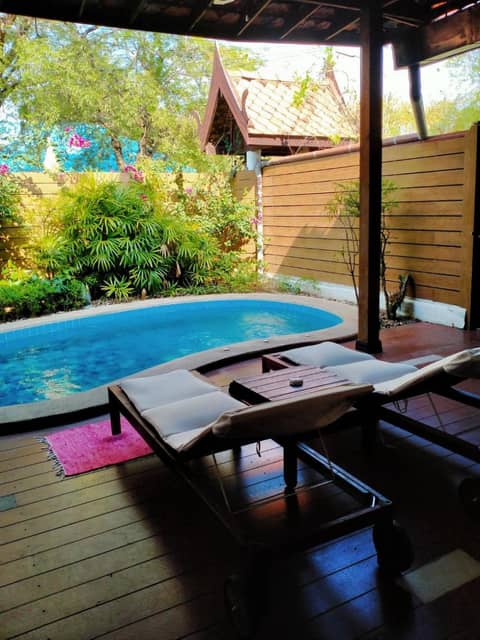 BTC Boutique Resort Private Pool Villas and Studios Hua Hin บ้านทะเลจีน บูติค รีสอร์ท หัวหิน — recepcion & lobby