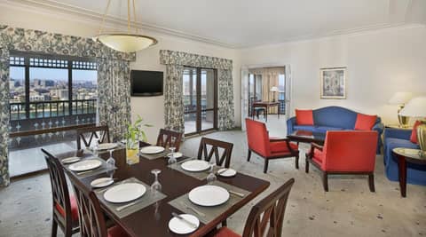 Cairo World Trade Center Hotel & Residences — hotel room