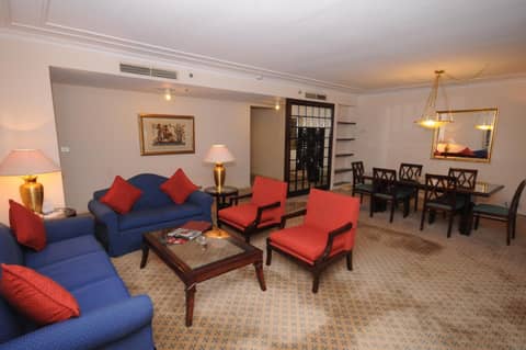 Cairo World Trade Center Hotel & Residences — hotel room