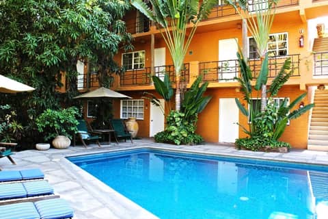 The Bungalows Hotel — recepcion & lobby