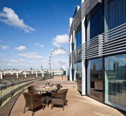 Park Plaza London Westminster Bridge — balcony