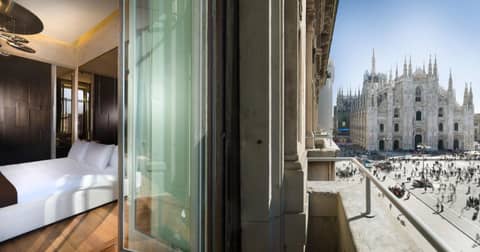 The Glamore Milano Duomo — balance & terrace
