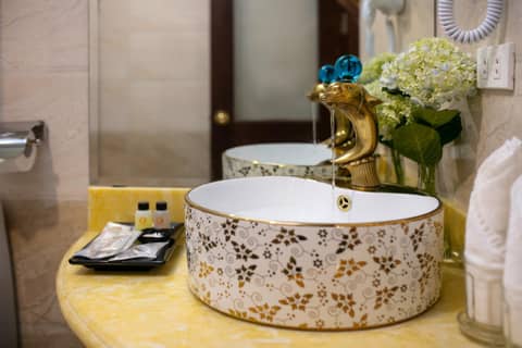 Du Palace Hotel & Travel — bathroom