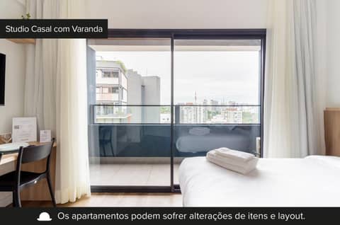 Charlie Harmonia Vila Madalena — hotel room
