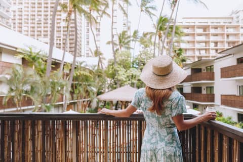White Sands Hotel — balance & terrace