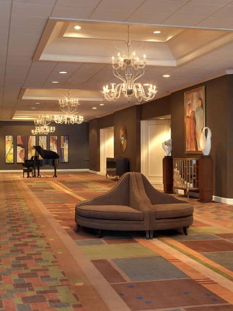 Hilton St. Louis Airport — recepcion & lobby