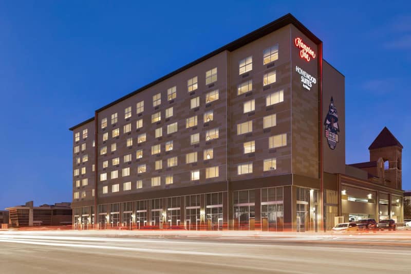 Homewood Suites by Hilton Indianapolis Downtown IUPUI — building
