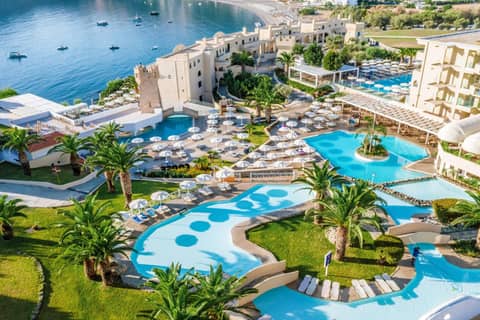 Lindos Royal Resort — recepcion & lobby