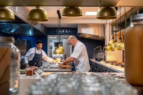 Hilton London Metropole — kitchen