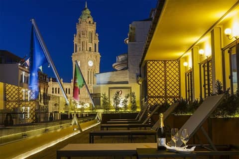 Pao de Acucar Hotel — balance & terrace