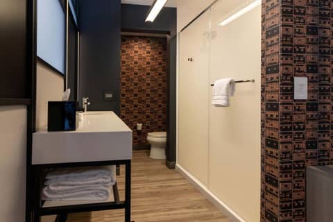 Aloft by Marriott St Louis Central West End — bathroom