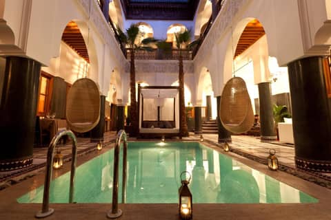 Hotel & Spa Riad El Walaa — recepcion & lobby