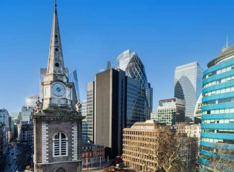 Leonardo Hotel London Aldgate - formerly Hotel Saint — roof