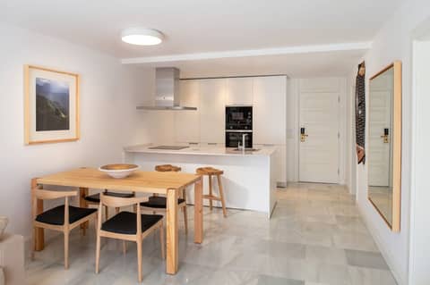 Aparthotel Parque Santiago IV — kitchen